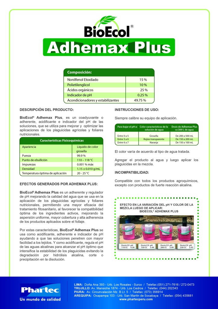 BE AdhemaxPlus